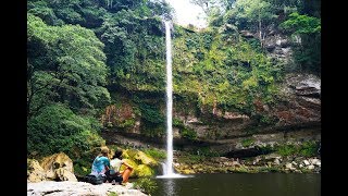 preview picture of video 'Cascada Misol-Ha, Chiapas, Mexico. Aullidos del mono saraguato. HD 1080 60 fps'