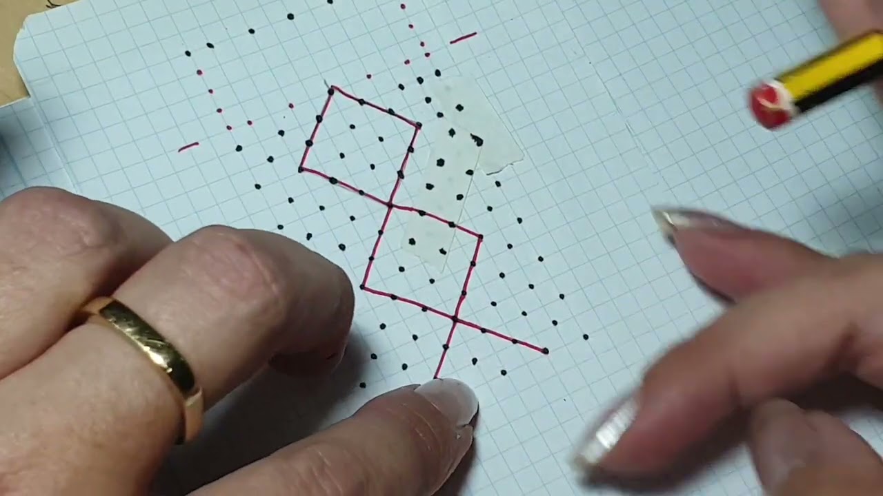 ENCAJE DE BOLILLOS FACIL 5 PATRON PICADO