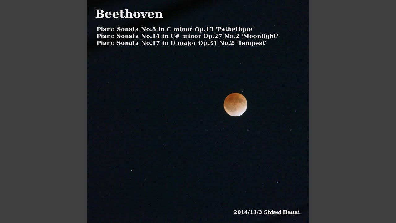 Beethoven Piano Sonata No. 17 in D Major, Op. 31 No. 2 'Tempest': III. Allegretto