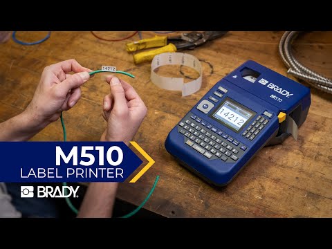 Brady M510 Portable Label Printer | Overview