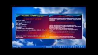 KPSS 2014 OSMANLI DEVLETİ 13 SAYFADA SÜPER ALTIN NOTLAR