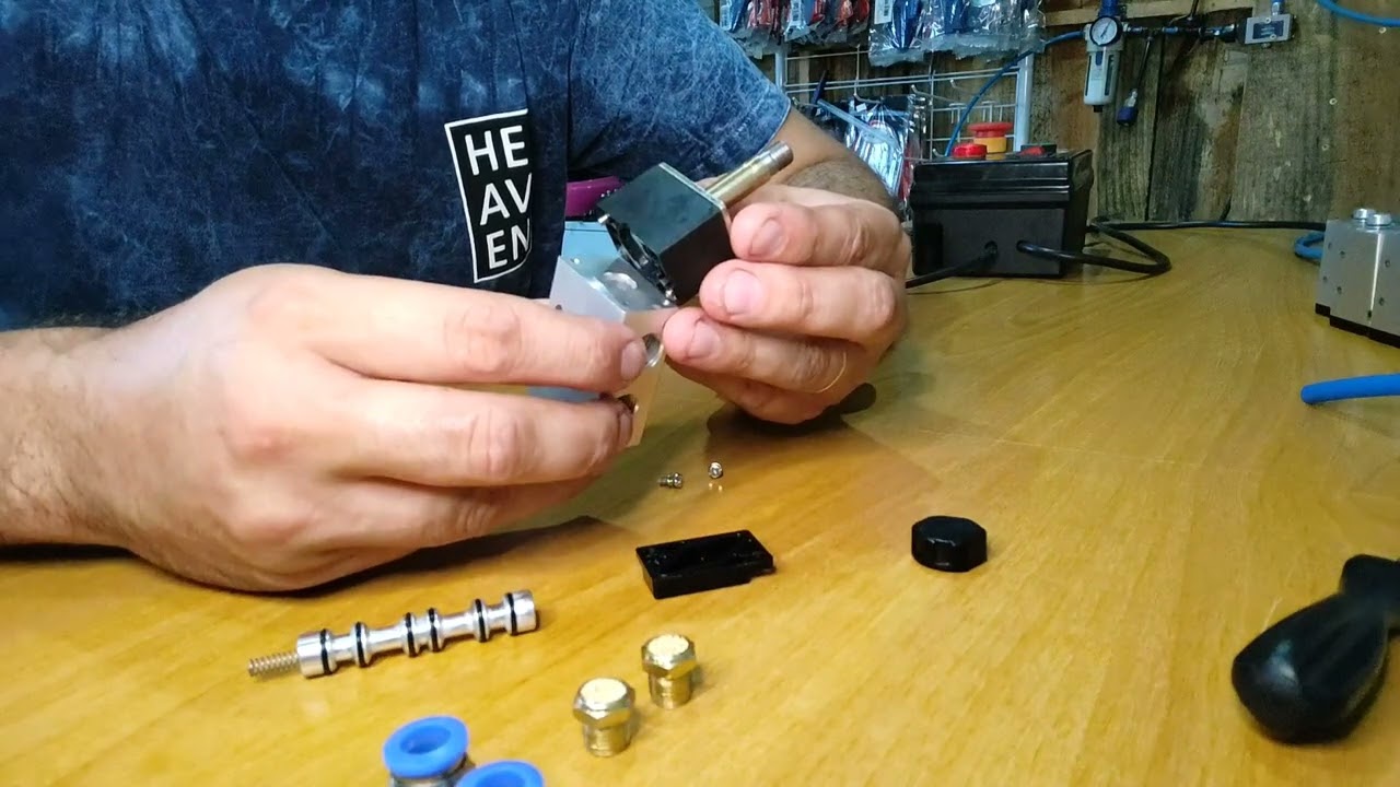 Válvulas Solenóide 5/2 entenda o funcionamento.