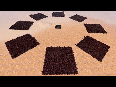 300 MODERN SOLDIERS vs 20.000 SPARTANS - UEBS BATTLE SIMULATOR