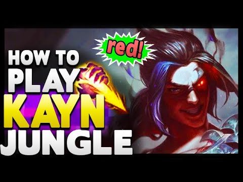 How to play RED KAYN jungle in Season 13 League of Legends!