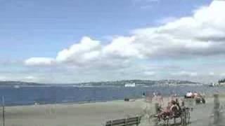 preview picture of video 'Time lapse Alki Beach Seattle WA'