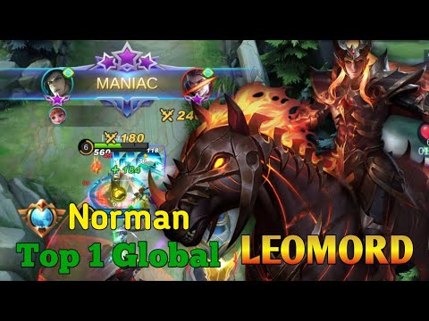 Rip Savage Leomord the Real Monster Carry! - Top 1 Global Leomord Norman - MLBB
