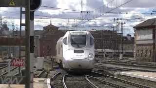 preview picture of video 'Renfe 730.21 y 730.16 llegando a Medina del Campo'