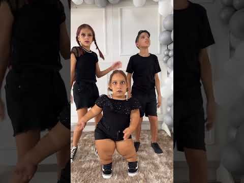 Dancinha Wandinha #shorts Jéssica MC Divertida e Henrique Cauã