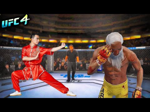 Old Bruce Lee vs. Red Cobra (EA sports UFC 4)
