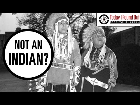 The Famous "Crying Indian" Who Wasn't
