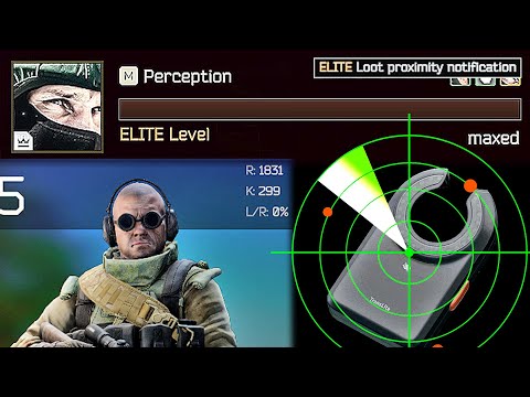Item Radar = Elite Perception Skill SCAV (Perception Skill Guide Tip) - ESCAPE FROM TARKOV 0.13