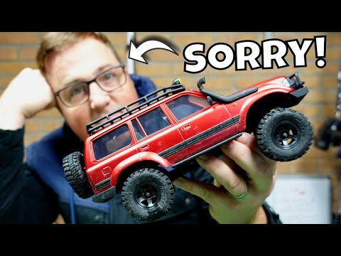 [I messed up!] This deserves a fair review! New RocHobby Katana 1/18 Mini Crawler.