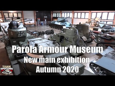 Parola Armour Museum Renovations - New Main Exhibition Coming Up Autumn 2020