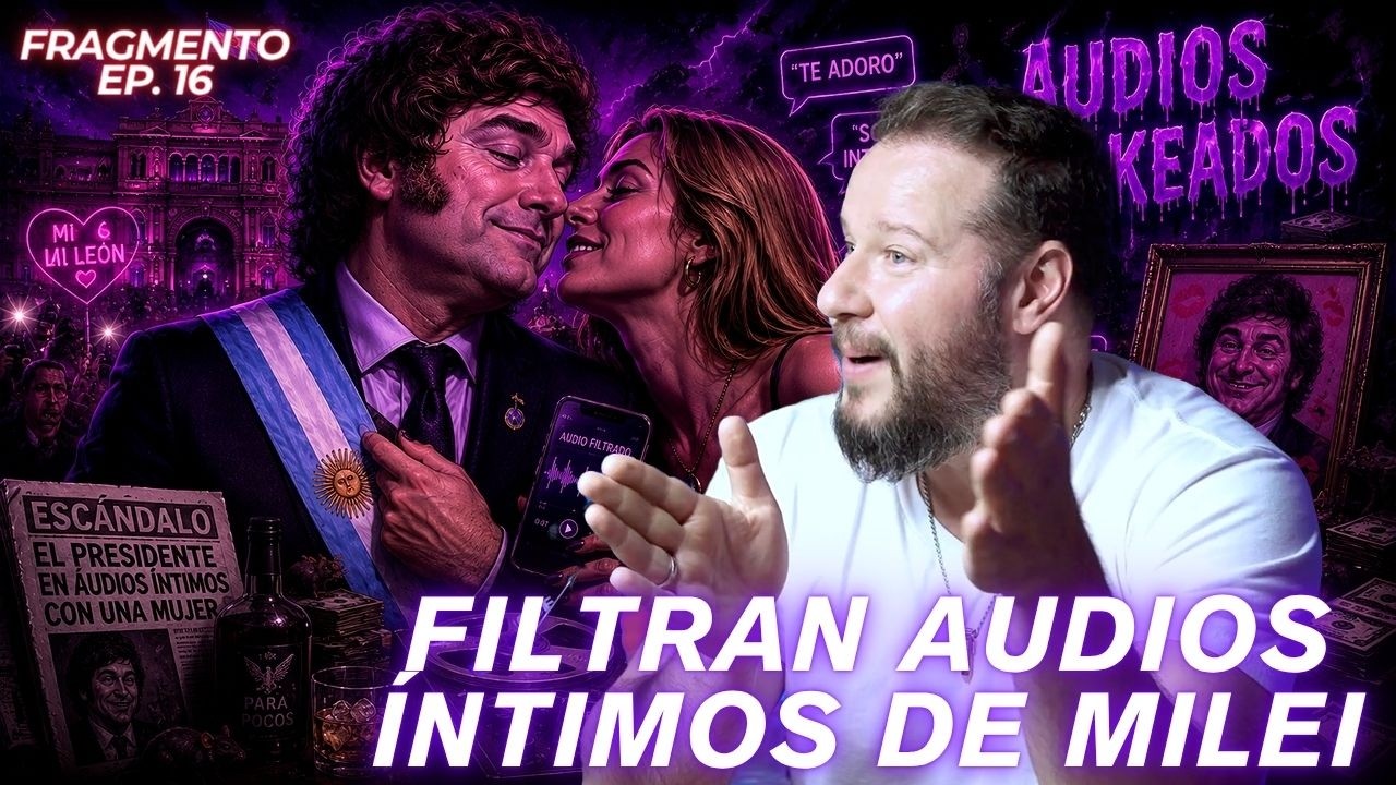 Otra vez Milei da de que hablar, aunque ahora por su extraña forma de se*tear. (Audios filtrados)