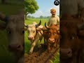 Oxen Fields A Rural Cartoon Journey FarmCartoon RuralAdventure OxPlowing Shorts Funny