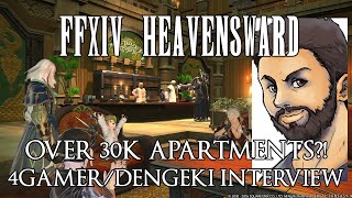 FFXIV - Over 30000 Apartments Instead of 6000? 4Gamer/Dengeki Patch 3.4 Interview