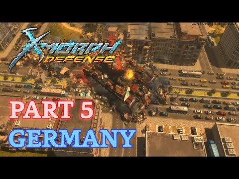 X-Morph: Defense Walkthrough - New Game - Part 5: Germany (No Commentary)