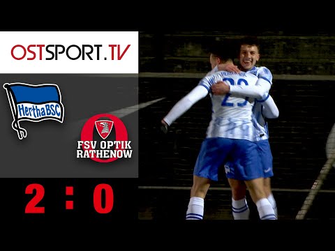 Hertha lässt Rathenow keine Chance! Hertha BSC II - FSV Optik Rathenow 2:0 | Regionalliga Nordost
