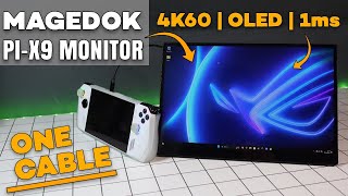 MageDok 4k60 UHD OLED 1ms External Monitor HDMI / USB-C