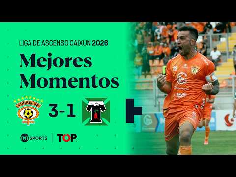 Compacto TOP | 🟠🦊 Cobreloa 3 - 1 🟢⚪️ Deportes Temuco | Liga de Ascenso Caixun 2026 - Fecha 1