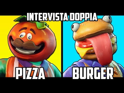 PIZZA vs BURGER : QUAL È IL MIGLIORE? – INTERVISTA DOPPIA *Domande Scomode* Su Fortnite
