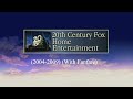 20th Century Fox Home Entertainment 2004 2009 With Fanfare