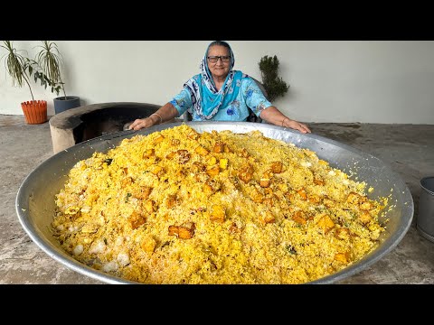 Dum Biryani Recipe | Best Indian Street Food | Paneer Biryani | Veg Village Food
