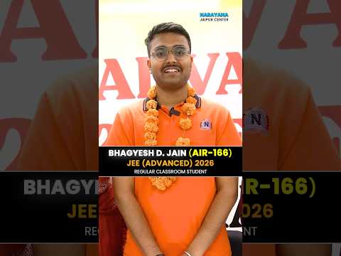 JEE Advanced 2026 AIR 166: Bhagyesh D. Jain’s Inspiring Journey 🏆