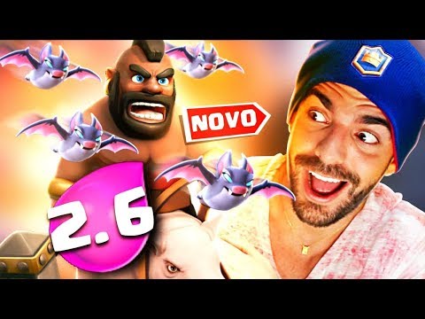USEI O MAIS RÁPIDO DECK DE CORREDOR COM MORCEGOS NO CLASH ROYALE!