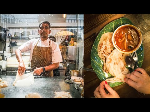 THE ROTI KING 👑 Authentic Malaysian Food in London | My First EVER Video in The UK