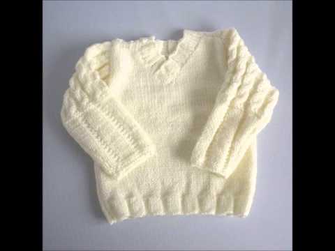 Hand Knitted Sweaters for Baby