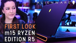 Video 0 of Product Dell Alienware m15 Ryzen Edition R5 15.6" AMD Gaming Laptop (2021)