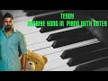 Teddy NANBIYE Song In Piano With Notes