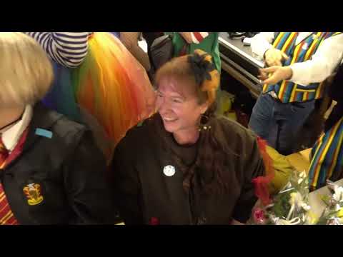 Einzug Federwölkchen Dreigestirn in Kall am 20.01.2024