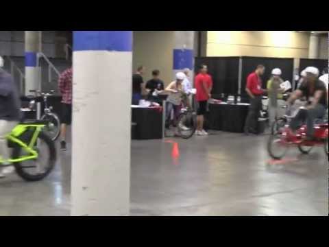 Die LEVA-Prodeco Elektrofahrrad-Teststrecke auf der Interbike 2012 | Elektrofahrrad-Bericht