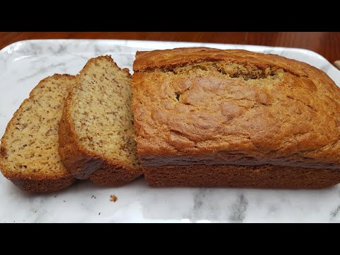 Pan de banana super facil de hacer y mega delicioso😋 sazonlatinoconlizz