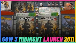 Gears Of War 3 Midnight Launch In 2011.