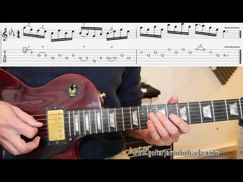 Lick Friday Week 169 - 16th note fun linking Minor scales, pentatonic and arps