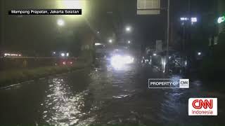 Download lagu Hujan Deras, Sejumlah Titik di Jakarta Kembali Tergenang Banjir mp3
