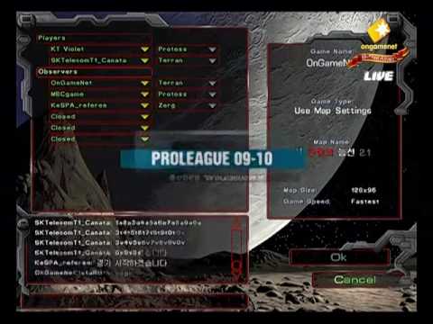 SK Telecom T1 vs. KT Rolster Set 1 @ '09-'10 Proleague Grand Finals