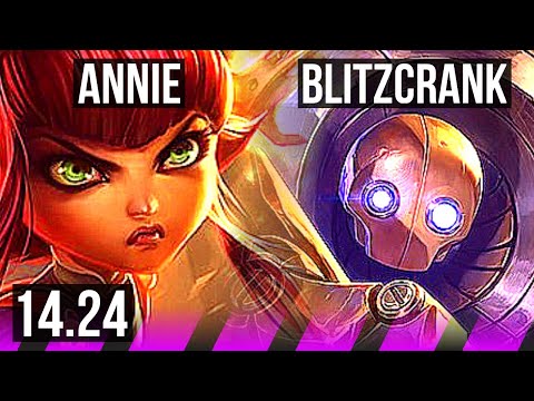 ANNIE & Miss Fortune vs BLITZCRANK & Varus (SUP) | KR Diamond | 14.24