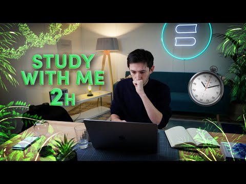 On révise 2h ensemble ! 💪 (Study With Me) - Ambiance Forêt 📝🌳