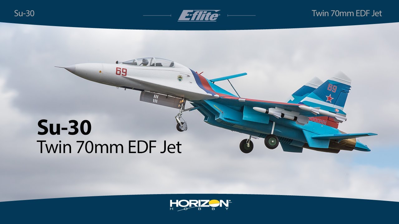 E-flite Su-30 1.1m SAFE Select BNF Basic