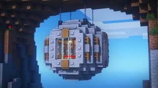 Minecraft: How to Build a Hanging House | Simple & Compact Survival House Tutorial