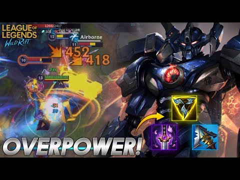 THIS AATROX BUILD IS TOO OVERPOWERED!! | FACING GWEN | WILDRIFT