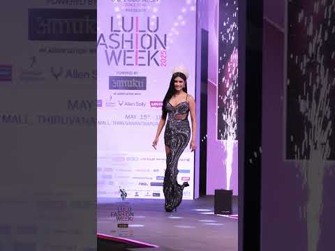 Nikita Porwal Shines at LuLu Fashion Week 2025 | Femina Miss India World Walks the Ramp in Style