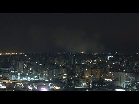 Smoke billows over Beirut's southern suburbs after Israeli strikes | AFP