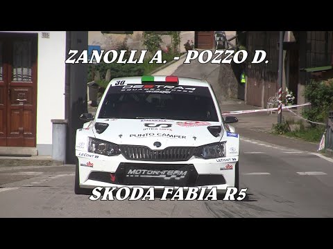 RALLY SAN MARTINO DI CASTROZZA 2023 | ZANOLLI A. - POZZO D. | SKODA FABIA R5 | VIDEOCLIP
