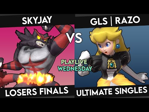 BNB Playlive Wednesday 1 - Skyjay (Incineroar) VS GLS | Razo (Peach) Losers Finals