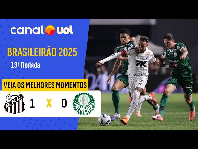 Santos vence Palmeiras com gol no fim, sai do Z4, e Flamengo agradece